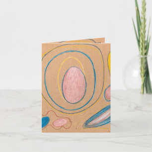 Cartão De Agradecimento Sem título, 1908 por Hilma af Klint
