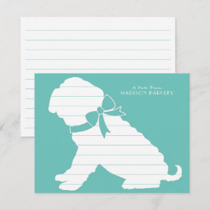 Cartão De Agradecimento Shar Pei Dog Puppy