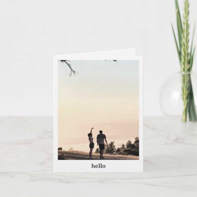 Cartão De Agradecimento Sharing shadows in Qammouaa (Frente)