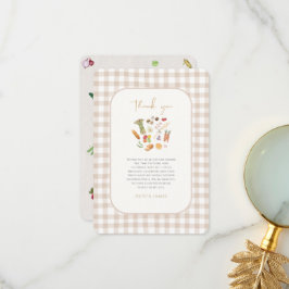 Cartão De Agradecimento She is off the market floral bridal shower