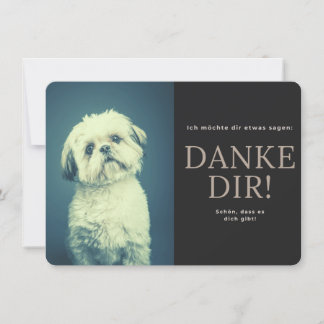 Cartão De Agradecimento Shih Tzu