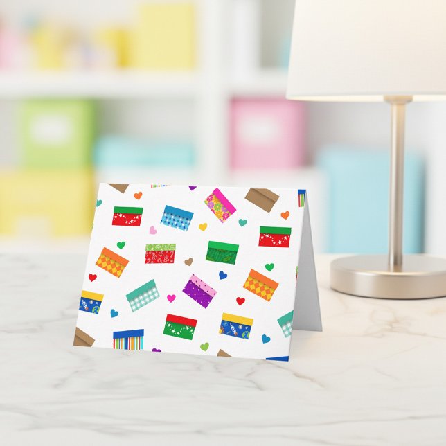 Cartão de Agradecimento Shoebox Love - Branco (Criador carregado)