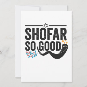 Cartão De Agradecimento Shofar So good Funny Jewish Hanukkah Holiday Gift