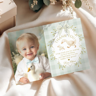Cartão de agradecimento Silly Goose Birthday Sage 