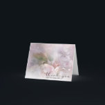 Cartão De Agradecimento Simpatia Blossomas Cor-de-Rosa Brancos OBRIGADO |<br><div class="desc">Elegante simpatia floral e obrigado memorial que você cartão com fotos. Fácil de adicionar foto/foto do seu amado. A cereja rosa floresce flores em fundo branco. A parte traseira da carta tem espaço para adicionar fotos e data. Deem-nos durante ou enviem-nos depois do funeral. Faz com que o excelente continue....</div>