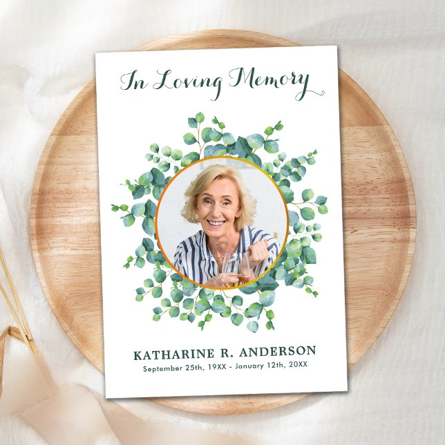 Cartão De Agradecimento Simpatia Fotográfica do Memorial Eucalyptus Funera (Criador carregado)
