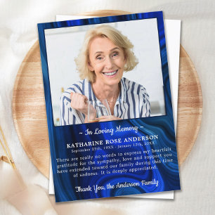 Cartão De Agradecimento Simpatia Fotográfica Personalizada do Memorial Fun