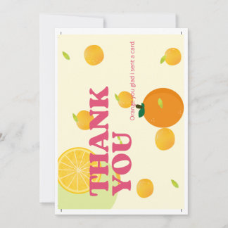 Cartão de Agradecimento Simples