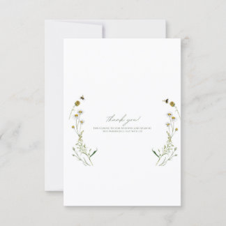 Cartão de agradecimento simples