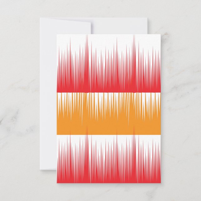 Cartão de agradecimento simples (Frente)