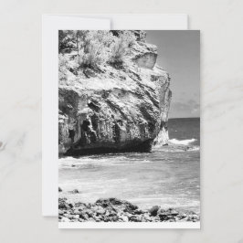 Cartão de agradecimento simples do Shipwreck Cliff