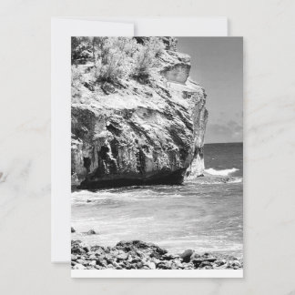 Cartão de agradecimento simples do Shipwreck Cliff