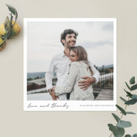 Simples Fotografia de C Casamento com Letra Cursiv