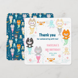 Cartão de agradecimento simples para 3º aniversári
