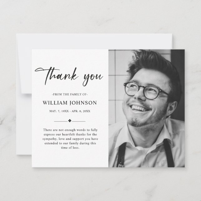 Cartão De Agradecimento Simples Simples Simples Simples Simpatia de Engano (Frente)