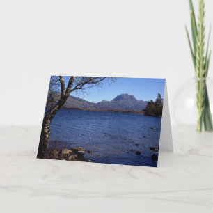 Cartão De Agradecimento Slioch Loch Maree Wester Ross Escócia
