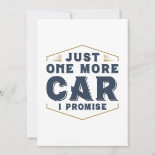 Cartão De Agradecimento Só Mais Um Carro