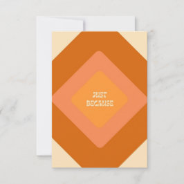 Cartão De Agradecimento Só porque os Notecards