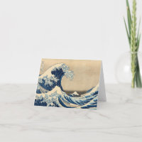 Sob a onda de Kanagawa por Katsushika Hokusai