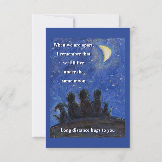 Cartão De Agradecimento Sob as mesmas placas de anotação de arte (Frente)