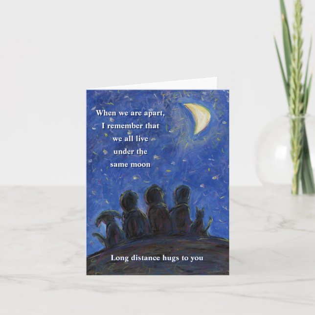 Cartão De Agradecimento Sob as mesmas placas de anotação de arte (Frente)