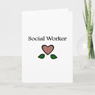 Cartão De Agradecimento Social Worker GH Thank You