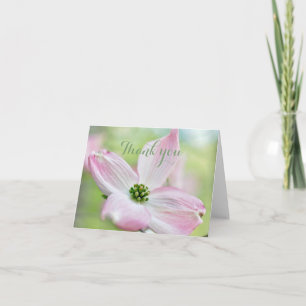 Cartão De Agradecimento Soft and Elegant Thank you Card