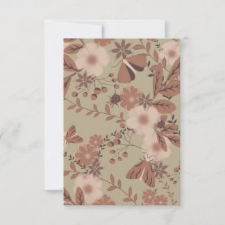 Cartão De Agradecimento Soft Birch Bloom