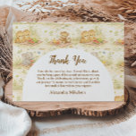 Cartão De Agradecimento Soft Neutral Jungle Wild One First Birthday<br><div class="desc">A soft and charming safari-themed design featuring gentle watercolor animals surrounded by delicate wildflowers and botanical greenery. Sweet lions, giraffes, elephants, and zebras create a whimsical storybook scene in warm neutral tones of beige, cream, and soft sage. The elegant arch layout and botanical details give this design a timeless and...</div>