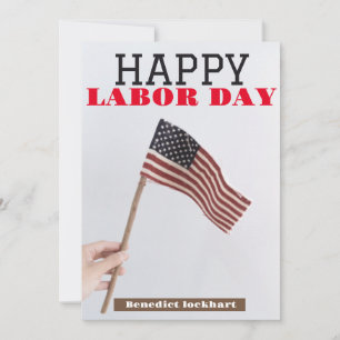 Cartão De Agradecimento Solidariedade Trabalhadora Unity Labour Day com ba