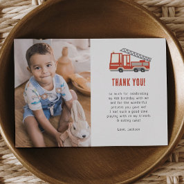 Cartão De Agradecimento Som A Fotografia Da Festa de aniversário Do Carro 