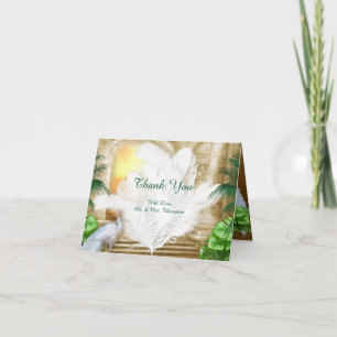 Cartão De Agradecimento Sonhos do Templo Real do ouro