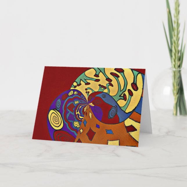 Cartão De Agradecimento Soprar (Frente)