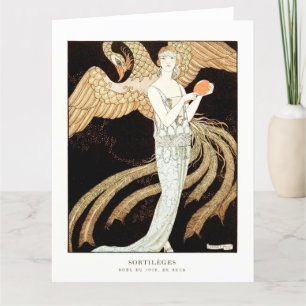 Cartão De Agradecimento Sortilèges: Vestido noturno de George Barbier