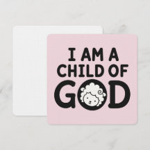SOU UM FILHO DE DEUS | Presente Cristão para Chás