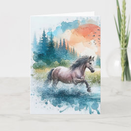 Cartão De Agradecimento Sous l'Éclat du Matin, carte pour tous