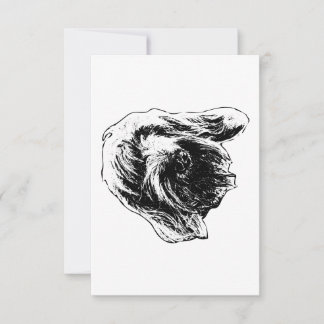 Cartão De Agradecimento Spinone Gentle Thanks