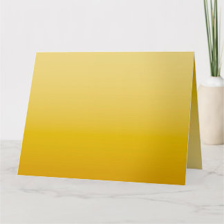 Cartão De Agradecimento SPRING MOOD – Soft Yellow | deep to light | 