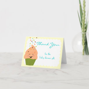 Cartão De Agradecimento Sprinkles Gender Neutral Brights Thank You Card
