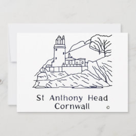 Cartão De Agradecimento St Anthony Lighthouse card