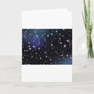 Cartão De Agradecimento Star Gazer Nature Sky Space Paz Destino de Amor