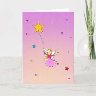 Cartão De Agradecimento Starlight e Magic Birthday Card