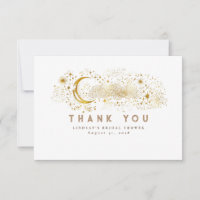 Starnight Crescent Moon Small Obrigado