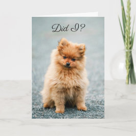 Cartão De Agradecimento Still love me? BELATED BIRTHDAY CARD FOR ANYONE