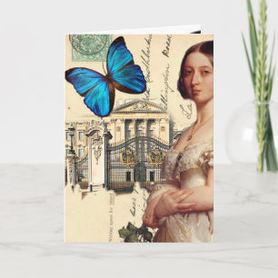 Cartão De Agradecimento Sua Majestade Rainha Vitória, Obrigado