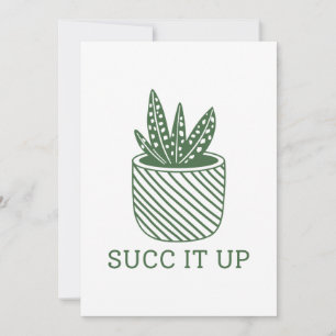 Cartão De Agradecimento Succ Up