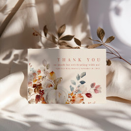 Cartão De Agradecimento Sweet Little Pumpkin Baby Shower