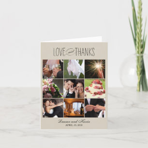 Cartão De Agradecimento Sweet Memories Thank You Card - Khaki