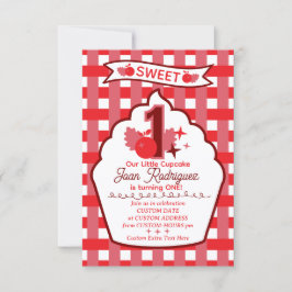 Cartão De Agradecimento Sweet One Photo Invitations Flat Thank You Card