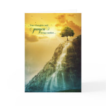 Sympathy or Condolences Waterfall